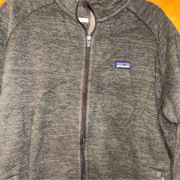 Men Patagonia brown better sweater fleece jacket size XL coat - Picture 3 of 4